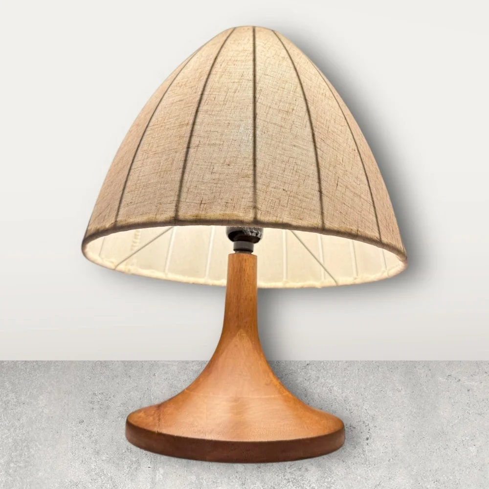 Wood Trumpeted Table Lamp - Hearth & Hand Magnolia, Target 2025